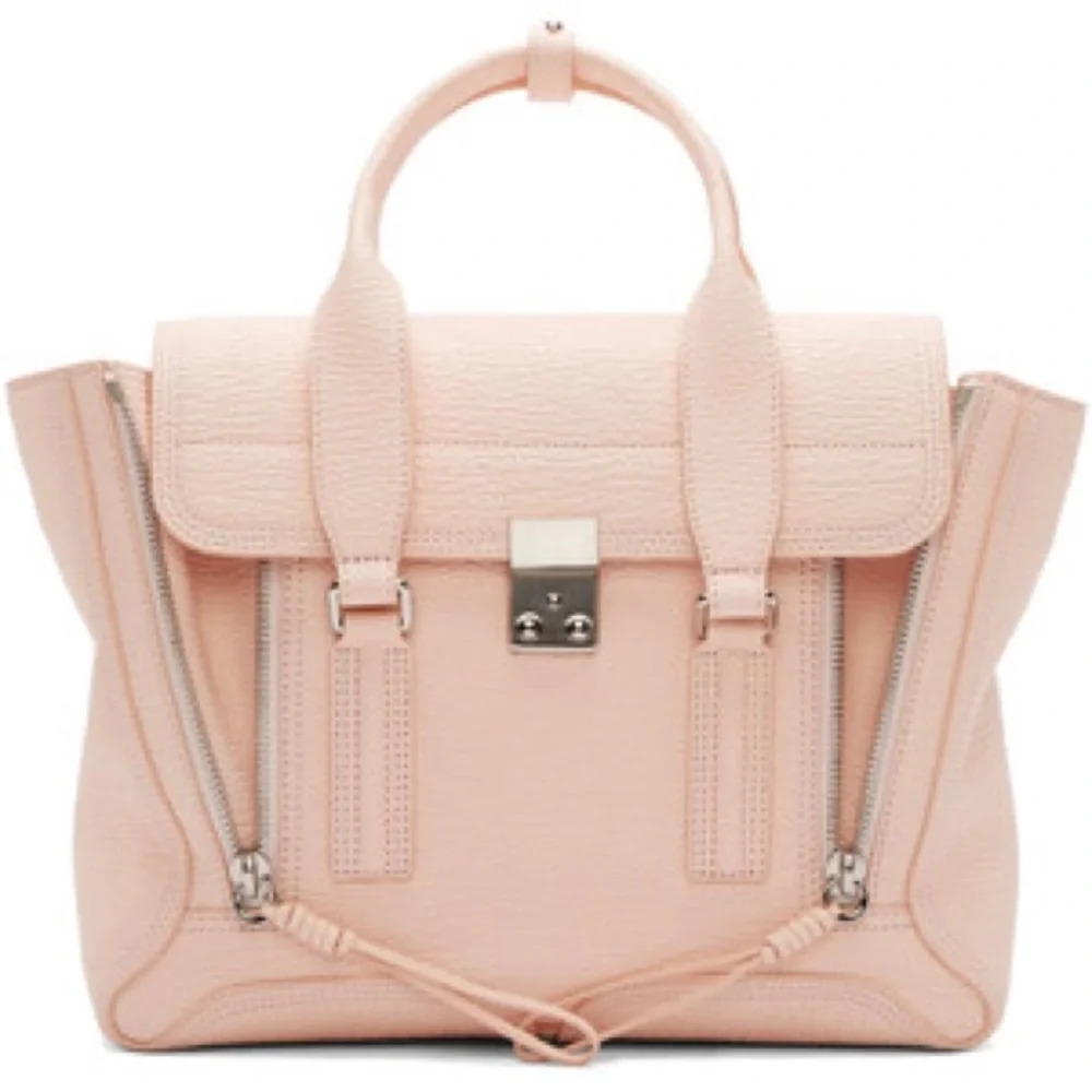 3.1 Phillip Lim Baby Pink Leather Satchel